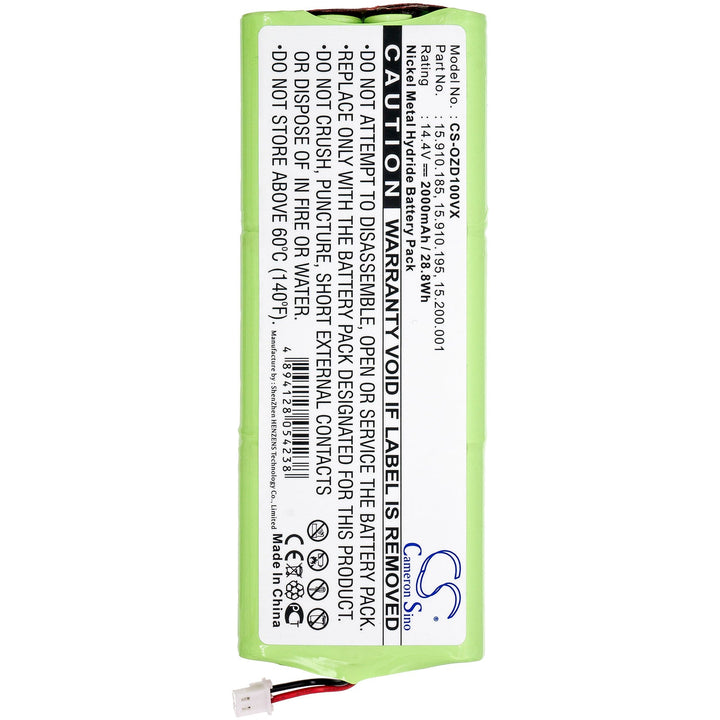 Battery for CS-OZD100VX-3