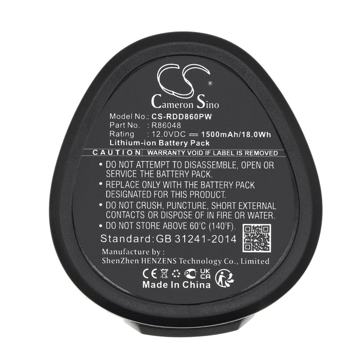 Battery for CS-RDD860PW-5