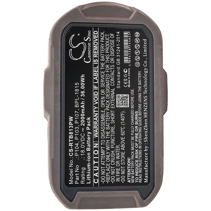 Battery for CS-RTB813PW-5