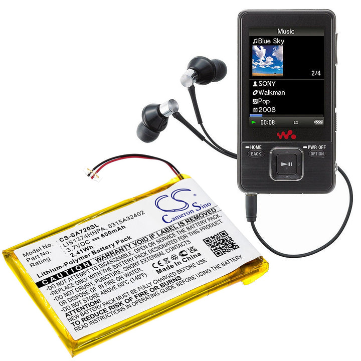 Battery for CS-SA720SL-6