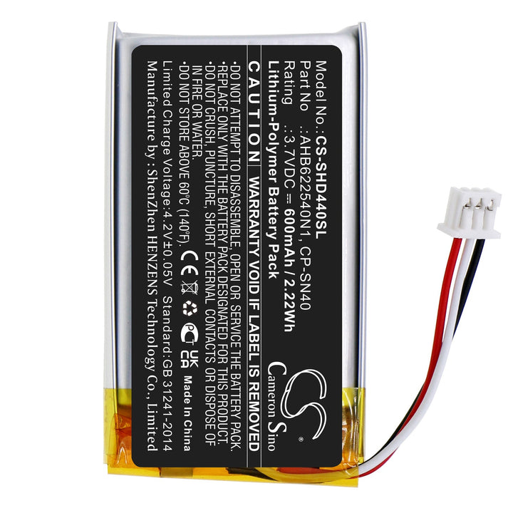 Battery for CS-SHD440SL-3