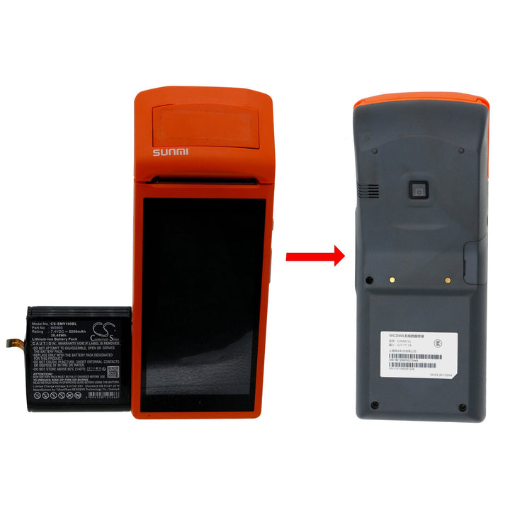 Battery for CS-SMV100BL-5