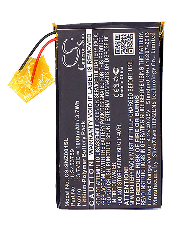 Battery for CS-SNZ001SL-5