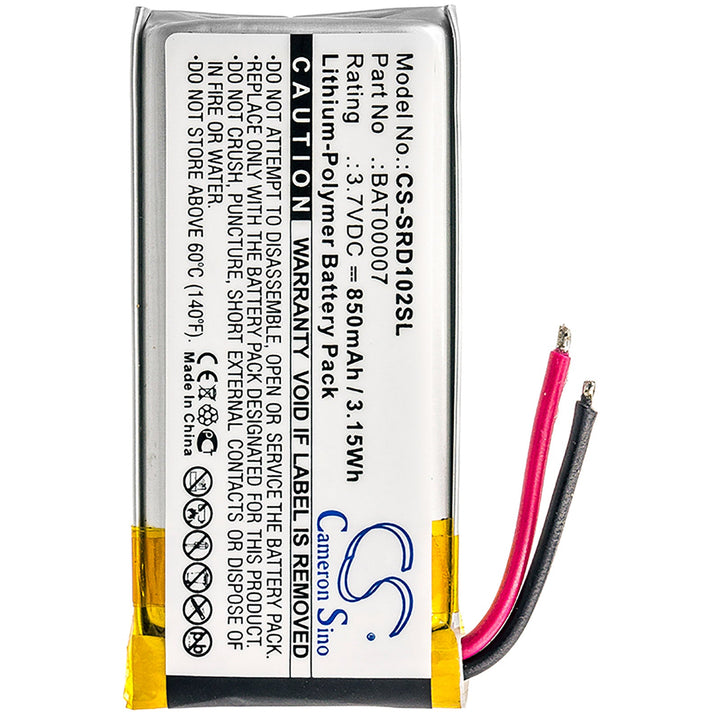 Battery for CS-SRD102SL-3