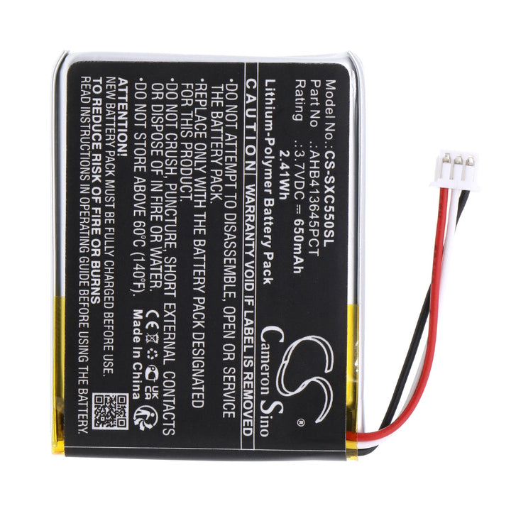 Battery for CS-SXC550SL-3