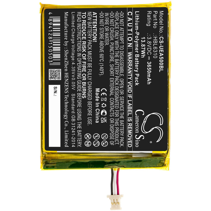 Battery for CS-UEA500BL-3