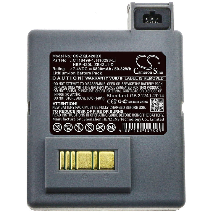 Battery for CS-ZQL420BX-3
