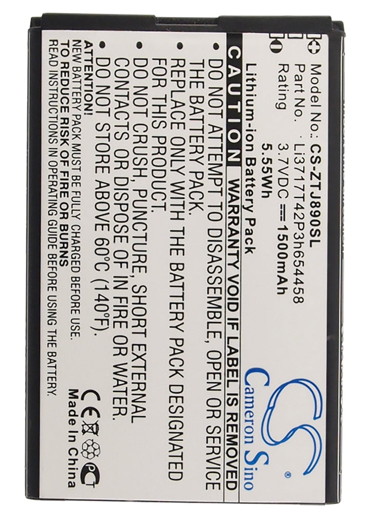 Battery for CS-ZTJ890SL-5