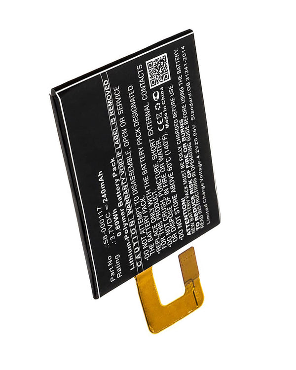 Amazon 58-000117 Battery 240mAh