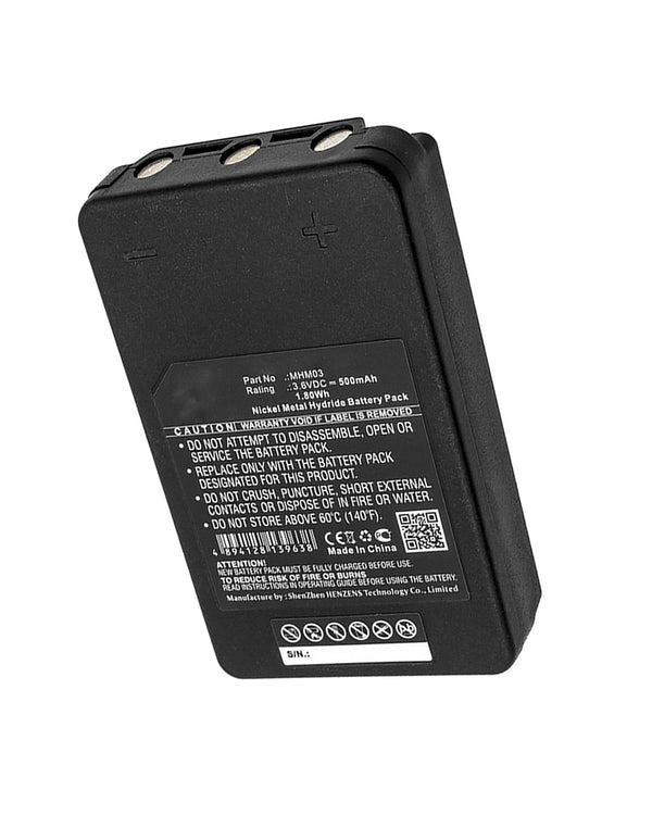Autec MHM03 Battery 500mAh