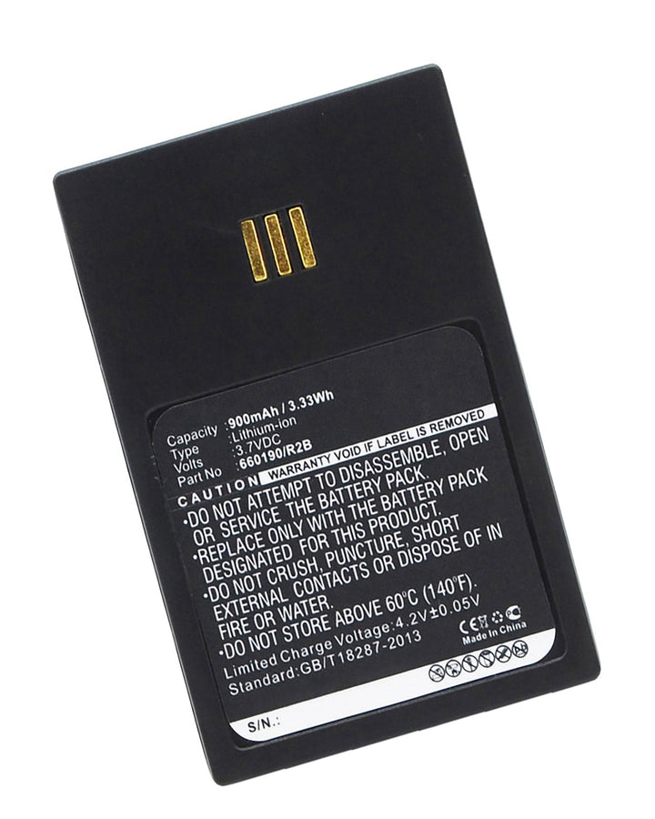 Ascom 660190/R2B Battery 900mAh-3
