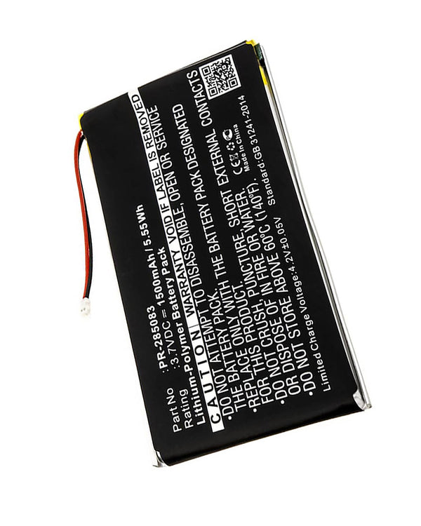 Barnes & Noble PR-285083 Battery 1500mAh