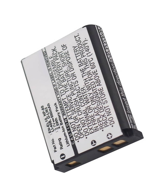 Agfa Agfaphoto Optima 145 Battery 660mAh