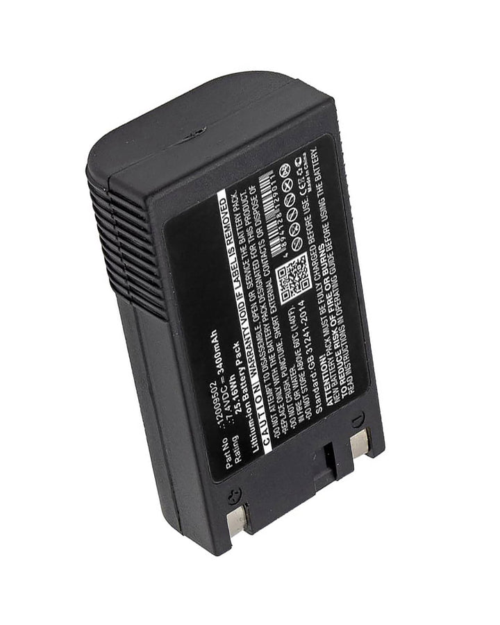 Paxar Monarch 12009502 Battery 3400mAh-2