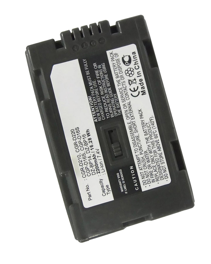 Panasonic AG-DVX100A Battery 2200mAh-3