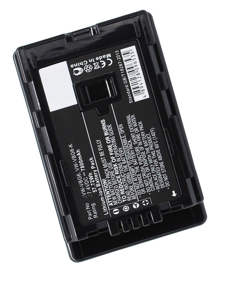 Panasonic AG-HMC153MC Battery 7800mAh-3