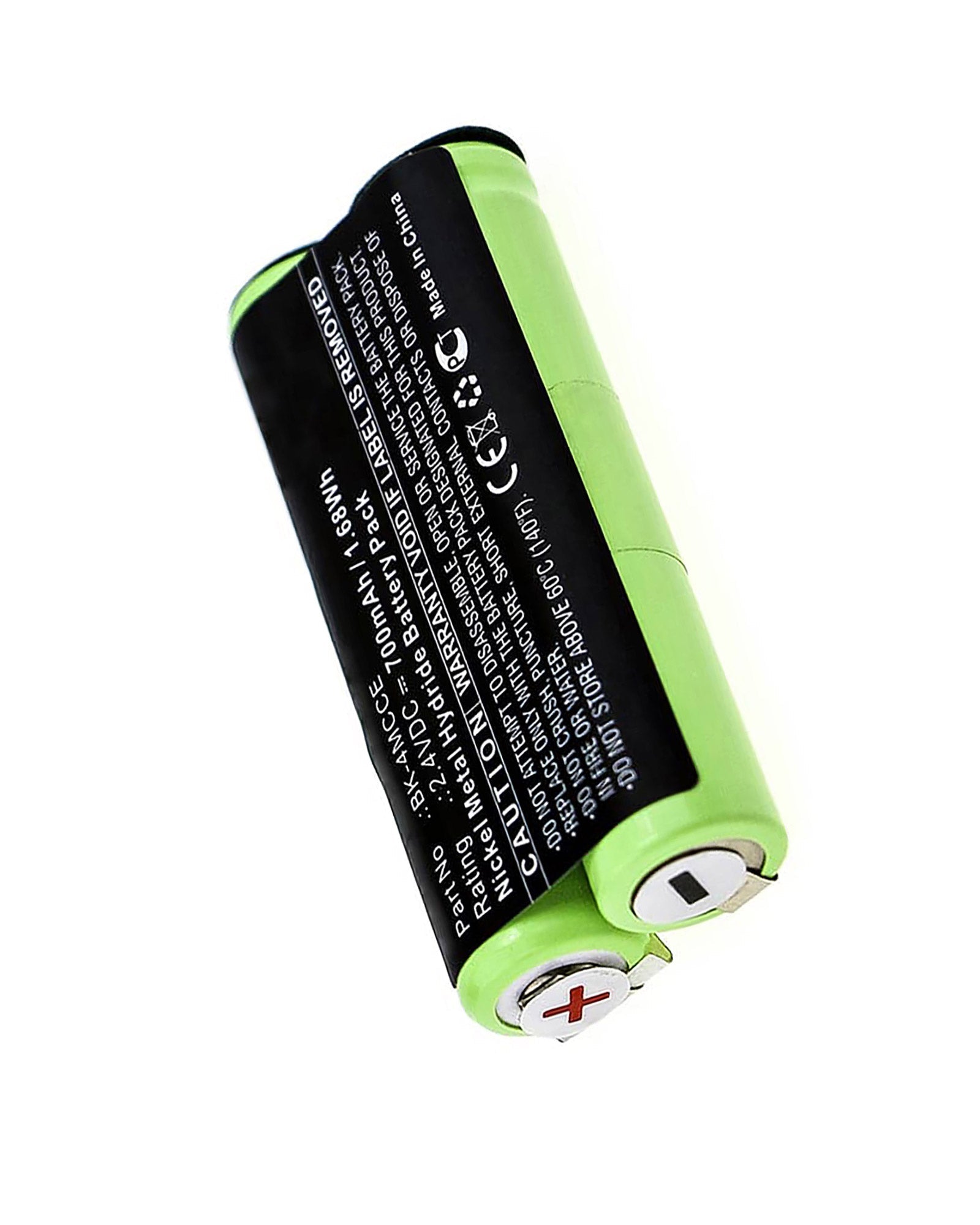 CELLONIC 2 x Battery BK-4MCCE Compatible with Waterpik Sensonic Plus SR