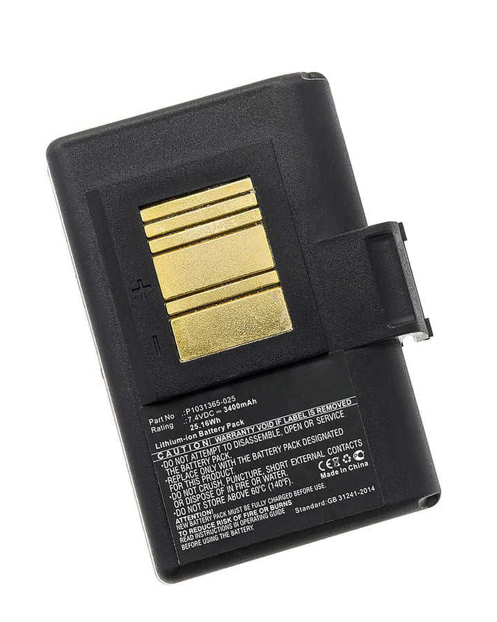 Zebra P1031365-025 Battery 3400mAh-3