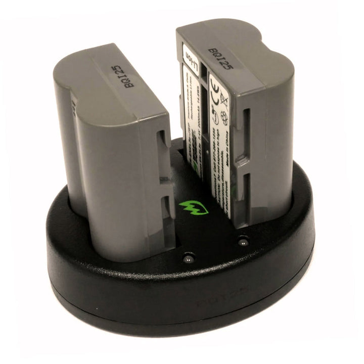 Nikon D80 (2-Pack) Battery 2000mAh & Dual Charger