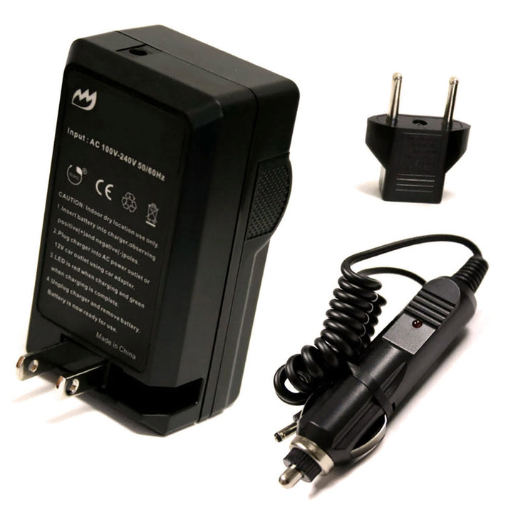 Nikon D90 (2-Pack) Battery 2000mAh & Charger-3