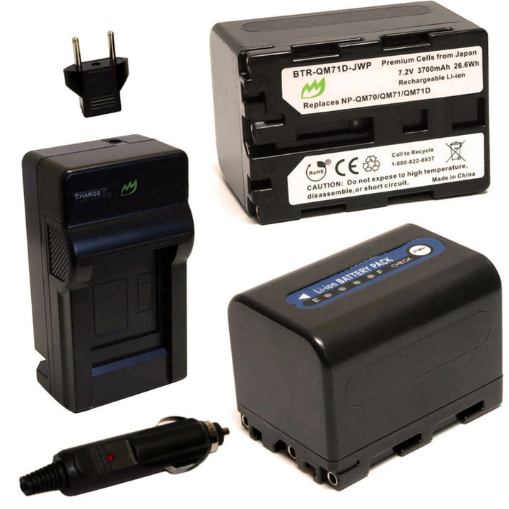 Batterie pour Sony caméscope DCR-TRV950 3000mAh anthracite
