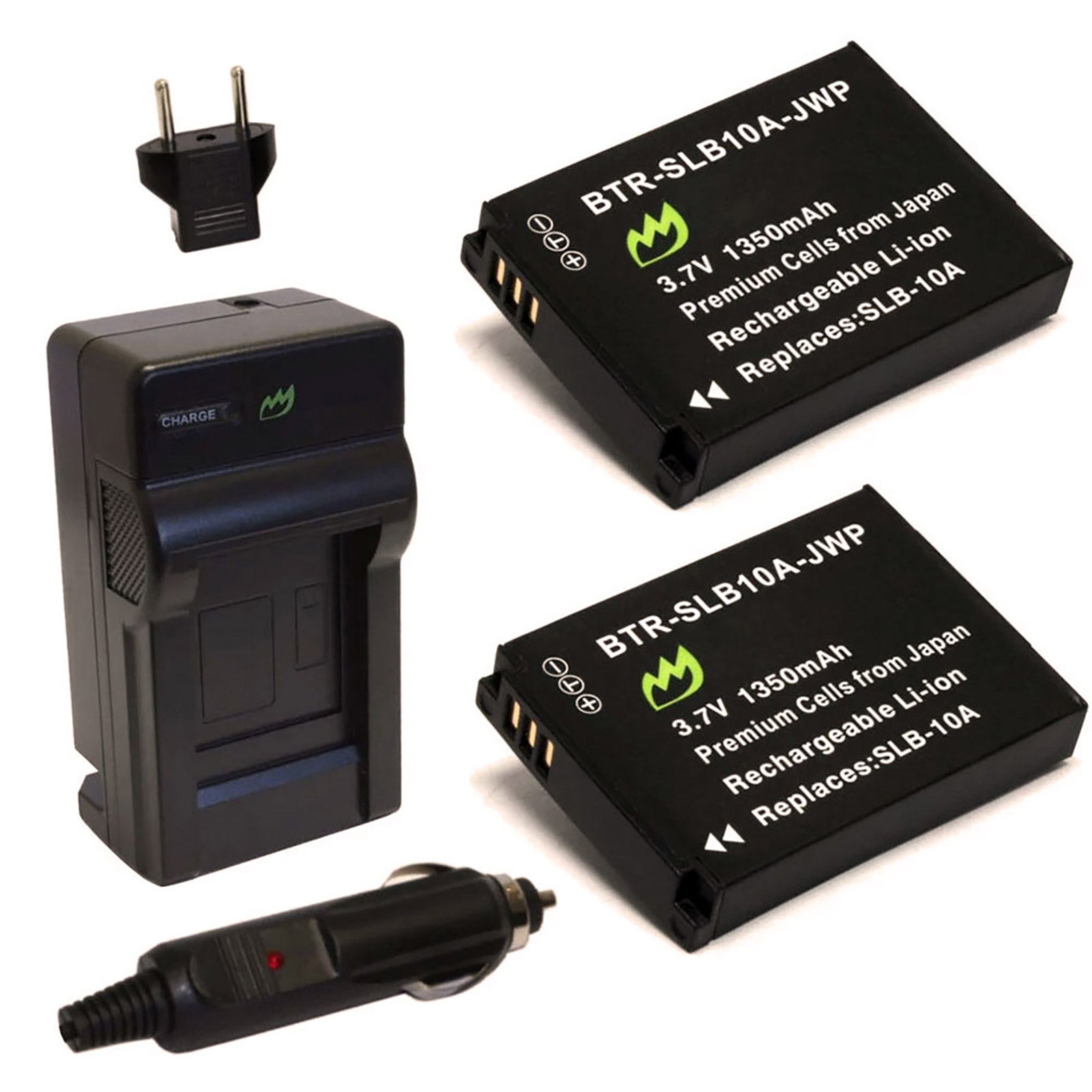 Samsung PL50 Replacement Battery (2-Pack, 1350mAh) & Charger – ElektroEdge