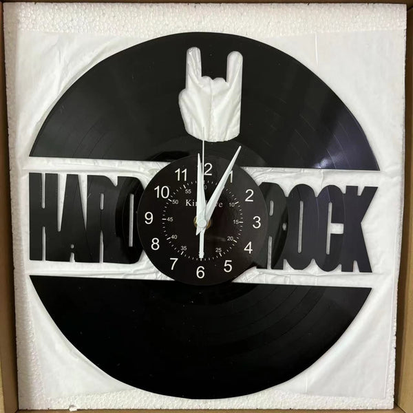 Vinyl Wall Clock Ac Dc Record Clock Vinyl Record Home Decor Gift For Husband Gift For Wife Vintage Wall Art--No Led