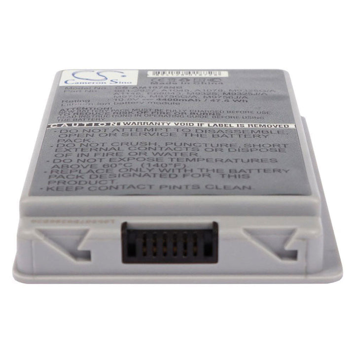 Replacement for PowerBook G4 15 M9421 Battery 4400mAh-3