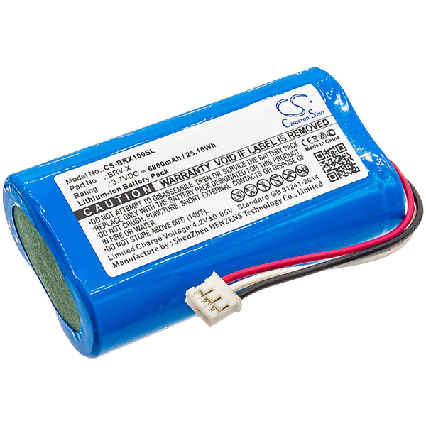 Replacement for BRVXBBB Battery 6800mAh