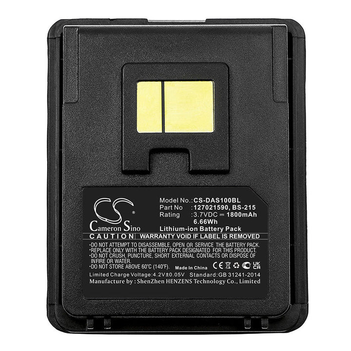 Replacement for 127021590 Battery 1800mAh-3