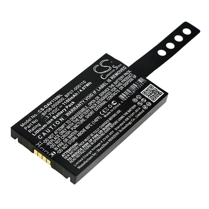 Replacement for BP08-000600 Battery 1100mAh