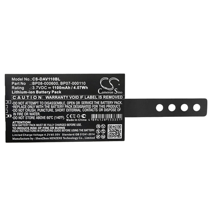 Replacement for BP08-000600 Battery 1100mAh-3