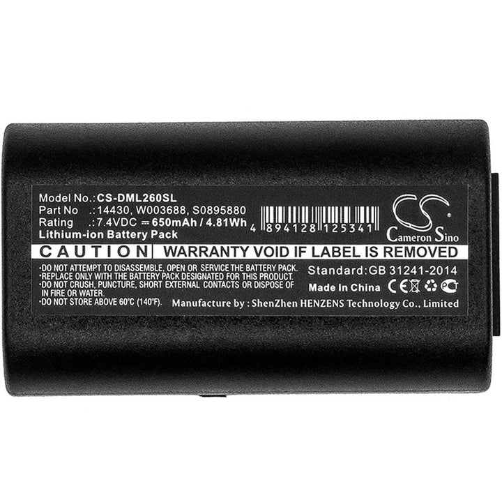 Replacement for LabelManager PnP Battery 650mAh-3