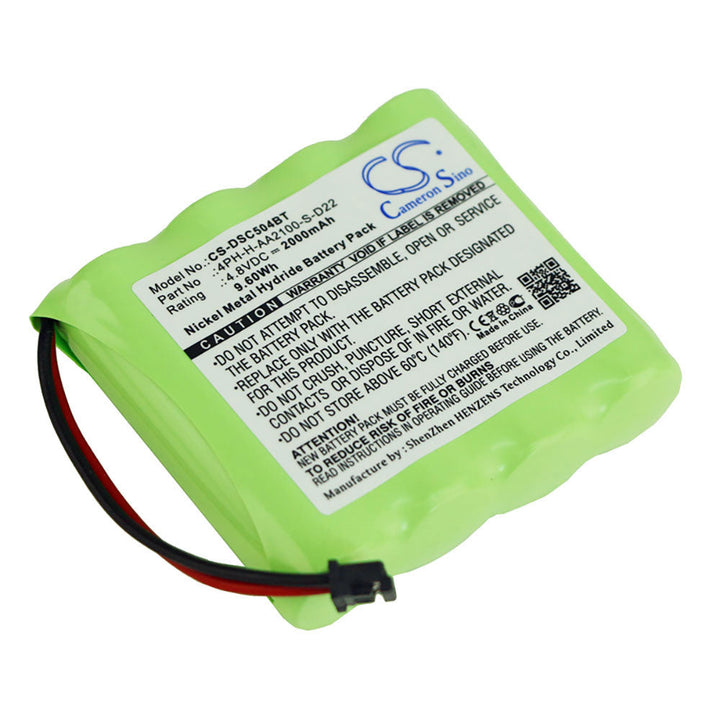 Replacement for WTK5504 Wireless Keypad Battery 2000mAh