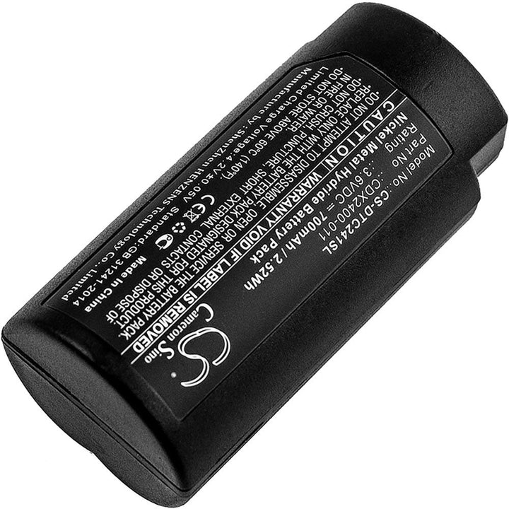 Replacement for CDX2400-011 Battery 700mAh-4