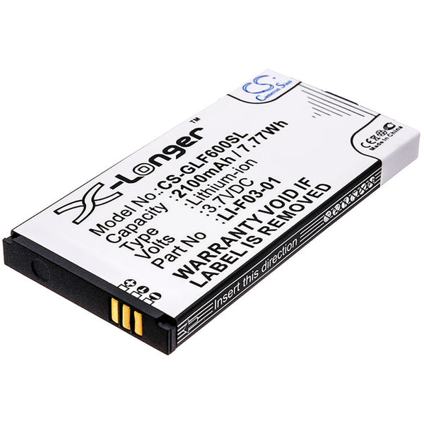 Replacement for PT4 Battery 2100mAh