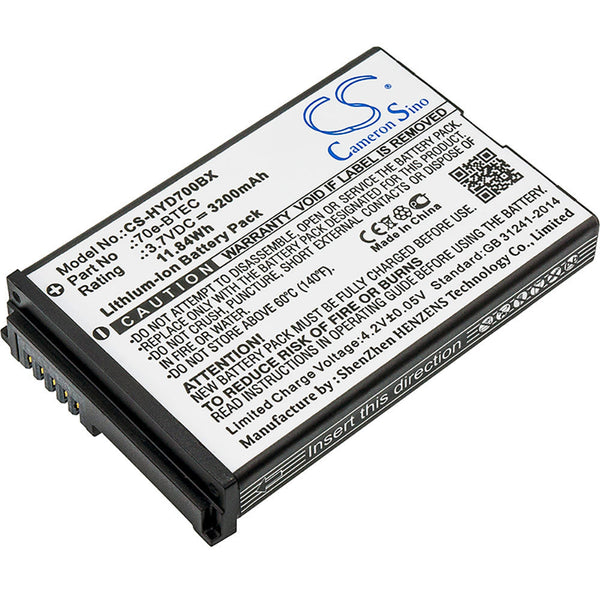 Replacement for 70e-BTEC Battery 3200mAh