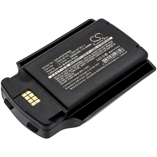 Replacement for 7600-BTEC Battery 3200mAh