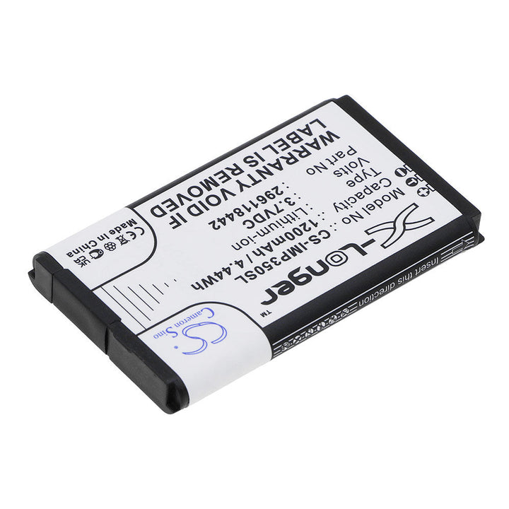 Replacement for 296118442 Battery 1200mAh-2