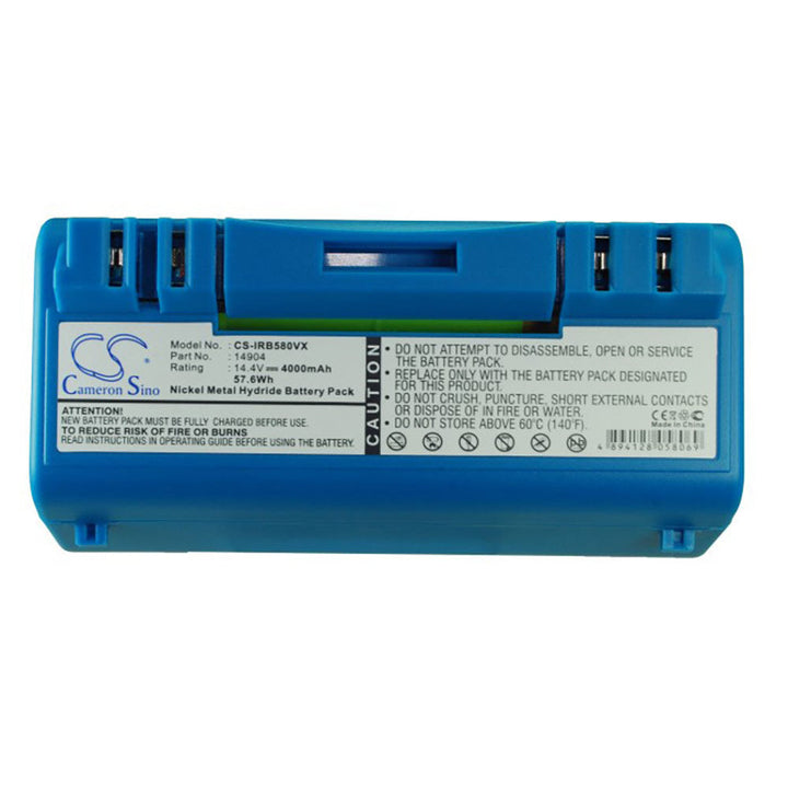 Replacement for Scooba 390 Battery 4000mAh-4