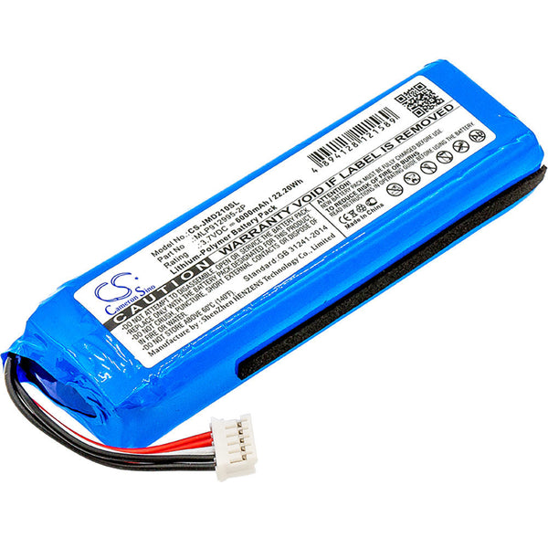 Replacement for GSP1029102 Battery 6000mAh