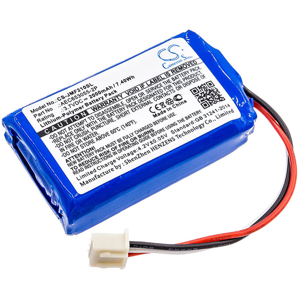 Replacement for Flip 2 2013 Battery 2000mAh