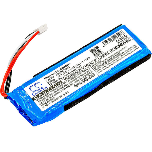 Replacement for GSP872693 Battery 3000mAh