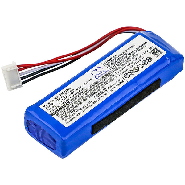 Replacement for GSP1029102A Battery 6000mAh