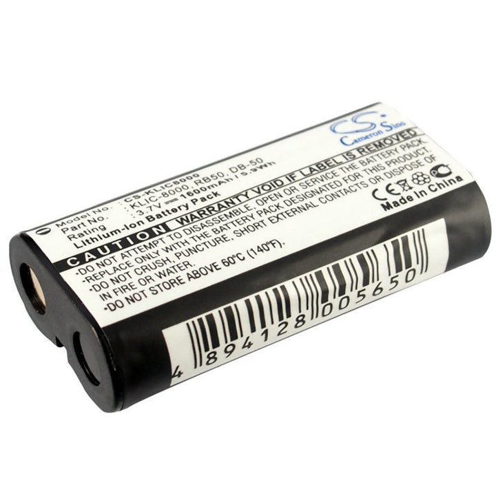 Replacement for EasyShare Z712 IS Battery 1600mAh