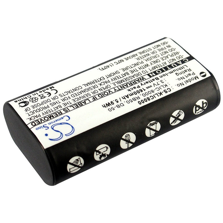 Replacement for EasyShare Z712 IS Battery 1600mAh-2