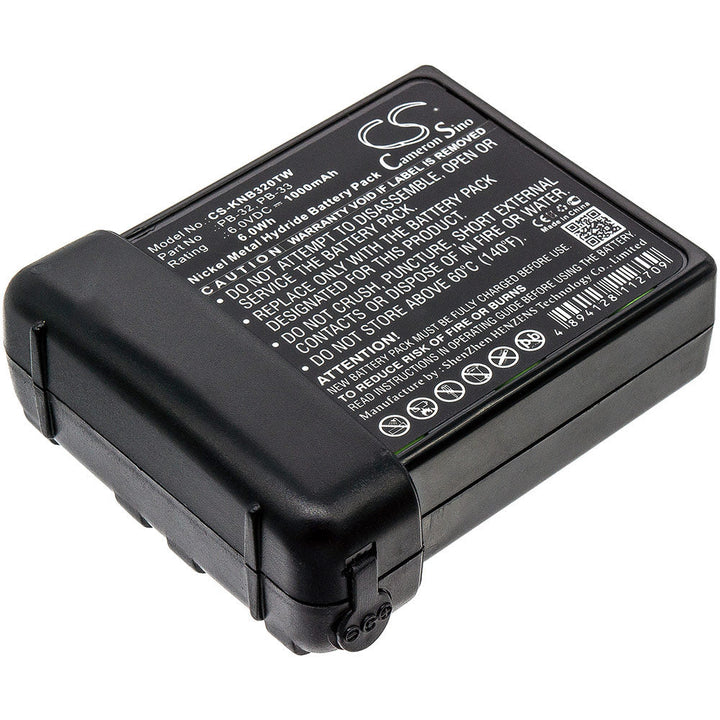 Replacement for TH-22AT Battery 1000mAh-3