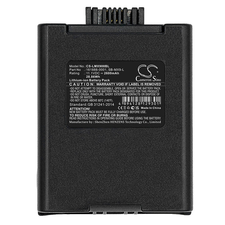 Replacement for 161888-0001 Battery 2600mAh-3