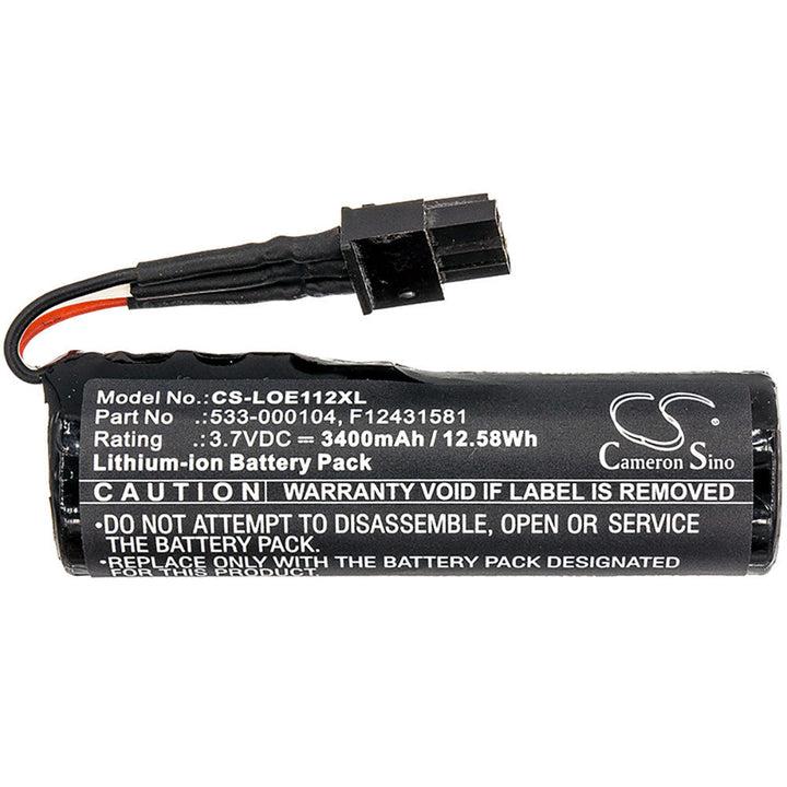 Replacement for 533-000104 Battery 3400mAh-3