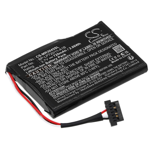 Replacement for BP-LP720/11-A1B Battery 720mAh